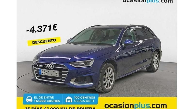 Azul Usado 2021 Audi A4 Advanced Familiar | 23.556 € (Super precio) - Imagen 1/4