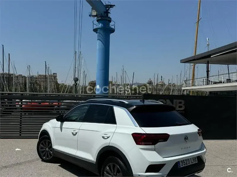 Usado VW T-Roc Sportline 150 CV (110 kW) 2020 Blanco SUV
