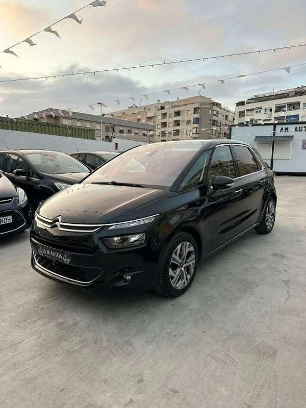 Negro Usado 2014 Citroën C4 Monovolumen | 7450 € (Buen precio) - Imagen 1/4