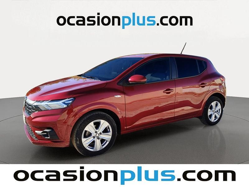 Rojo Usado 2022 Dacia Sandero Comfort Utilitario | 13.546 € (Precio justo) - Imagen 1/4