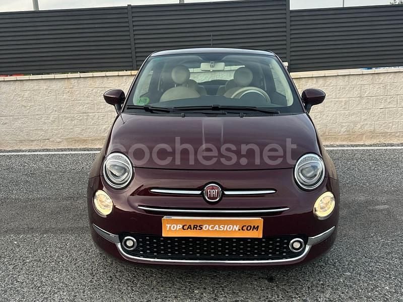 Usado Fiat 500 Lounge 69 CV (50 kW) 2016 Granate Berlina