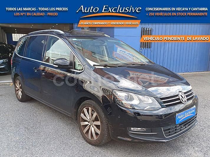 Negro Usado 2012 VW Sharan Sport Monovolumen | 9490 € (Super precio) - Imagen 1/4