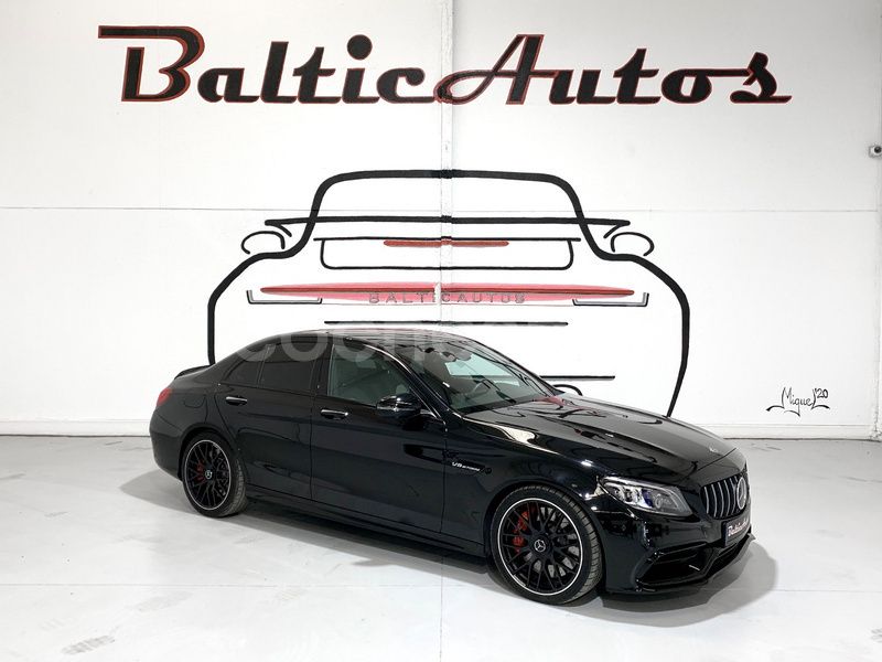 Usado Mercedes C63S AMG 510 CV (375 kW) 2020 Negro Berlina