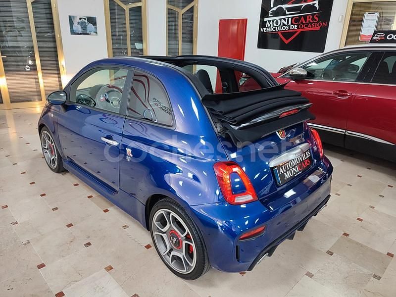Usado Abarth 595C Turismo 165 CV (121 kW) 2021 Azul Descapotable