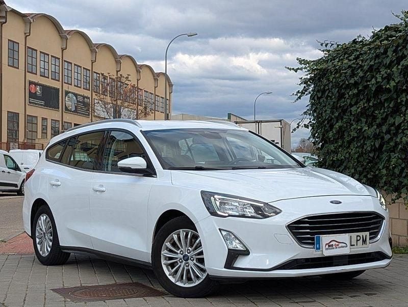 Blanco Usado 2021 Ford Focus Titanium Familiar | 13.950 € (Precio justo) - Imagen 1/4