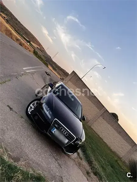 Usado Audi A4 S-Line 143 CV (105 kW) 2008 Negro Berlina