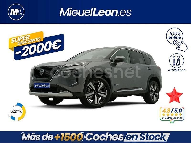 Gris Usado 2023 Nissan X-Trail Tekna SUV | 31.985 € (Buen precio) - Imagen 1/3