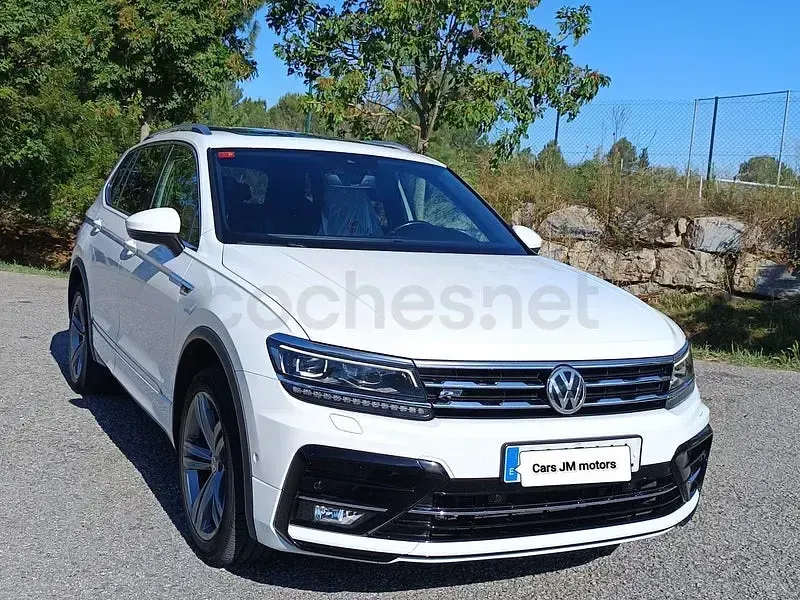Usado VW Tiguan Allspace R-line 200 CV (147 kW) 2021 Blanco SUV