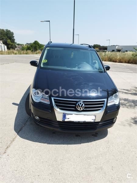 Negro Usado 2007 VW Touran Monovolumen | 5800 € (Buen precio) - Imagen 1/4