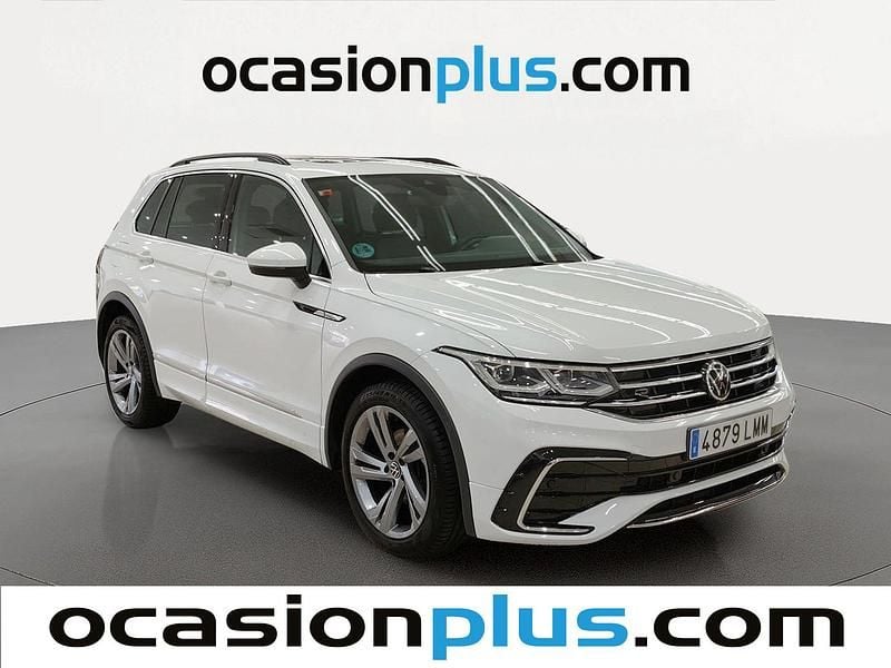 Usado VW Tiguan R-line 150 CV (110 kW) 2021 Blanco SUV