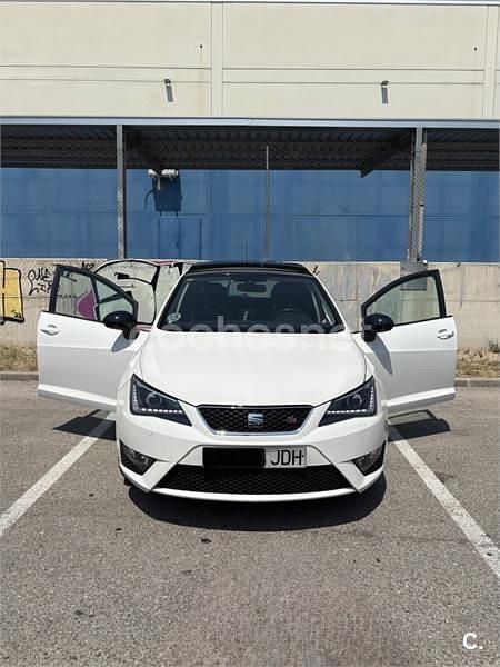 Usado Seat Ibiza FR 105 CV (77 kW) 2015 Blanco Berlina