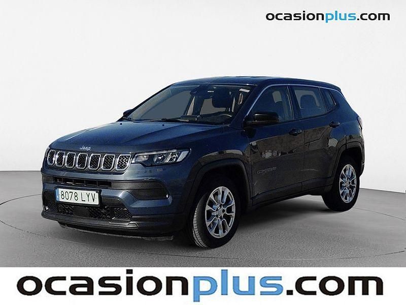 Usado Jeep Compass Longitude 131 CV (96 kW) 2022 Azul SUV