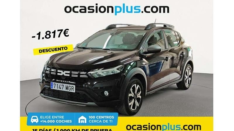 Negro Usado 2023 Dacia Sandero Expression Utilitario | 17.228 € (Un poco caro) - Imagen 1/4