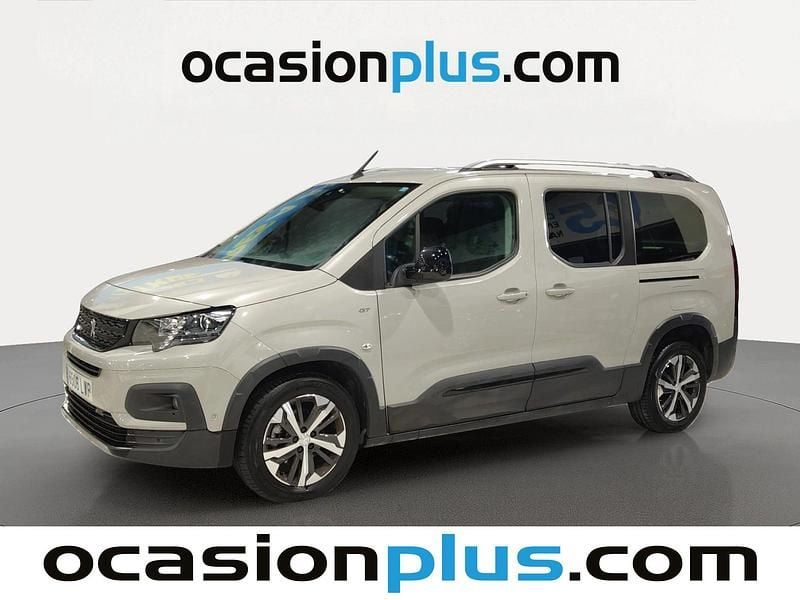 Gris Usado 2022 Peugeot Rifter GT Monovolumen | 19.537 € (Precio justo) - Imagen 1/4