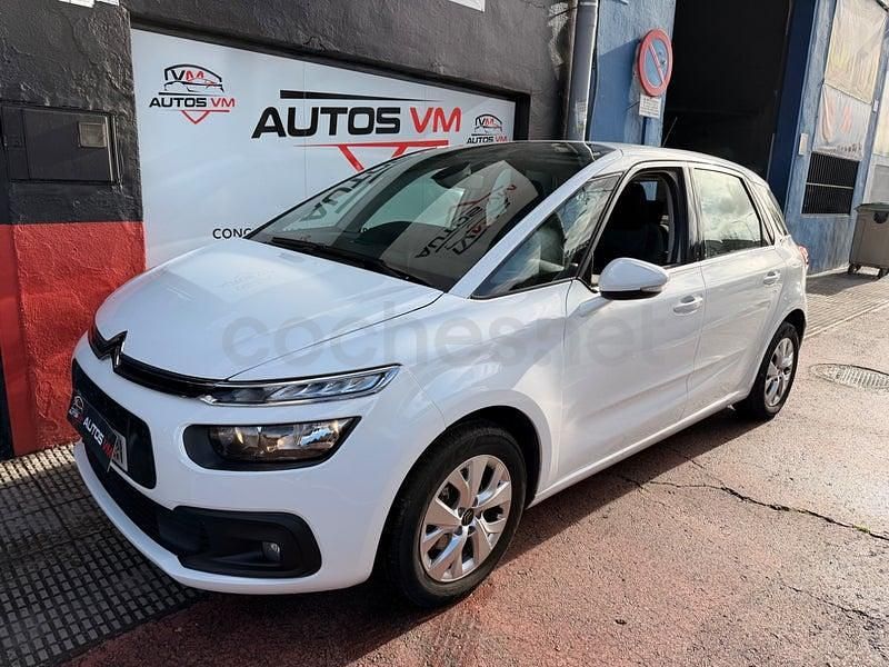 Usado Citroën C4 Picasso Feel 100 CV (73 kW) 2018 Blanco Monovolumen