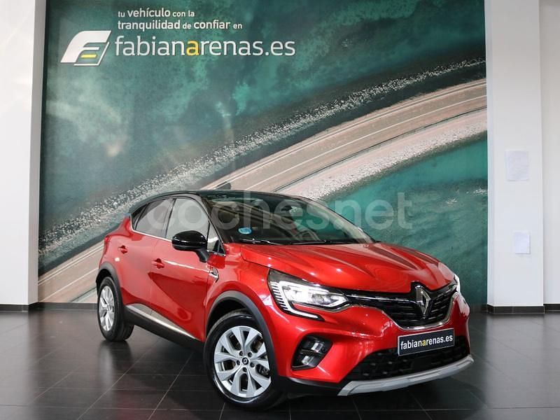Rojo Usado 2022 Renault Captur Zen SUV | 20.400 € (Precio justo) - Imagen 1/4