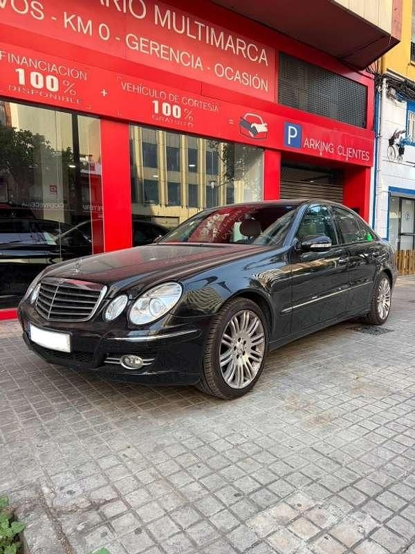 Negro Usado 2007 Mercedes E280 Berlina | 13.990 € (Caro) - Imagen 1/4