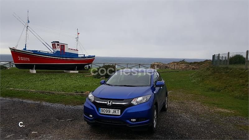 Azul Usado 2015 Honda HR-V Elegance SUV | 18.400 € (Caro) - Imagen 1/4
