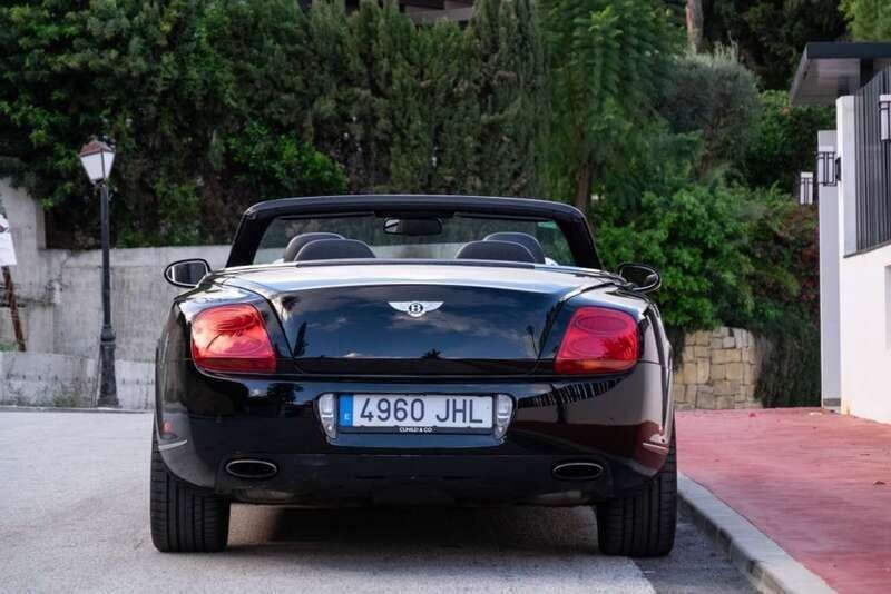 Usado Bentley Continental GT Convertible 559 CV (411 kW) 2008 Negro Descapotable