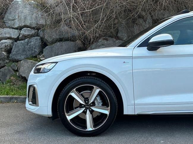 Usado Audi Q5 S-line plus 163 CV (119 kW) 2022 Blanco SUV