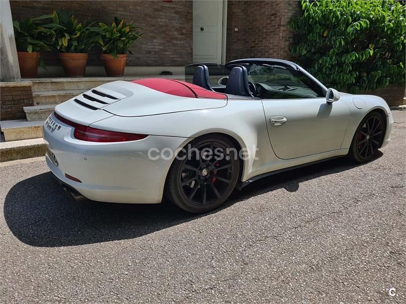 Usado Porsche 911 Carrera 4S Cabriolet 400 CV (294 kW) 2014 Blanco Descapotable