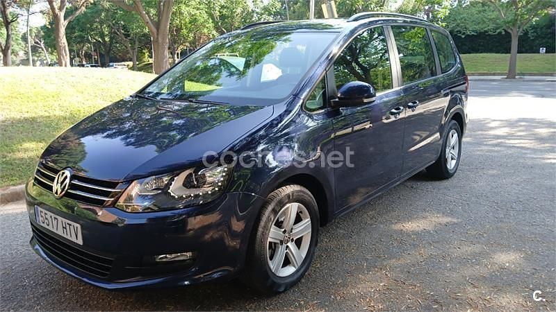 Azul Usado 2013 VW Sharan Edition Monovolumen | 13.800 € (Precio justo) - Imagen 1/4