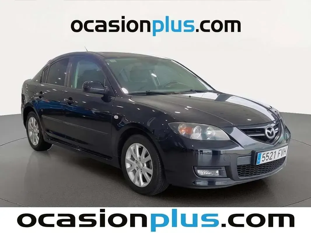 Usado Mazda 3 Active Plus 105 CV (77 kW) 2007 Negro Utilitario