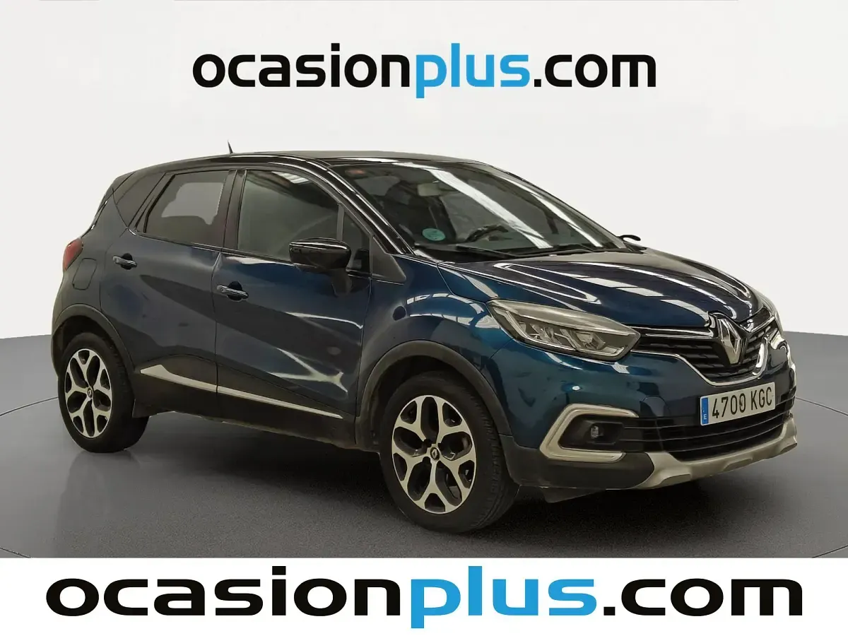 Usado Renault Captur Zen 90 CV (66 kW) 2017 Azul SUV