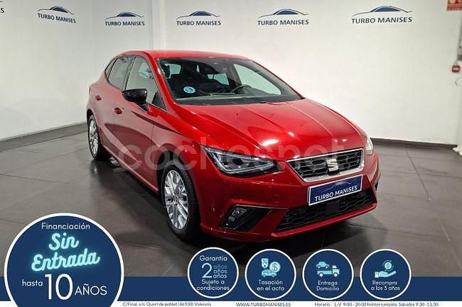 Rojo Usado 2024 Seat Ibiza FR Berlina | 16.990 € (Precio justo) - Imagen 1/4