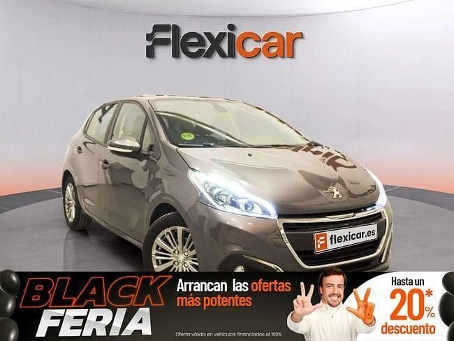 Gris Usado 2019 Peugeot 208 GT-line Utilitario | 9490 € (Precio justo) - Imagen 1/4