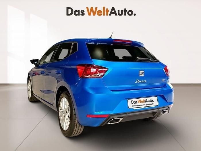 Azul Usado 2025 Seat Ibiza FR | 18.490 € (Precio justo) - Imagen 1/4