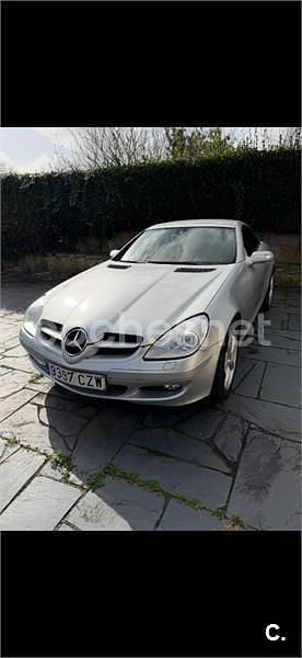 Usado Mercedes SLK350 272 CV (200 kW) 2004 Gris / plata Descapotable