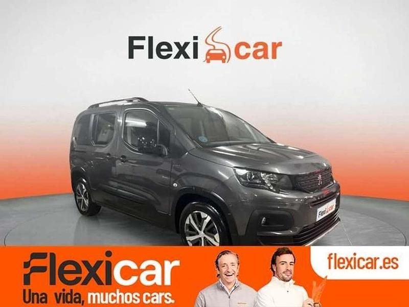 Usado Peugeot Rifter GT-line 110 CV (80 kW) 2019 Gris Monovolumen