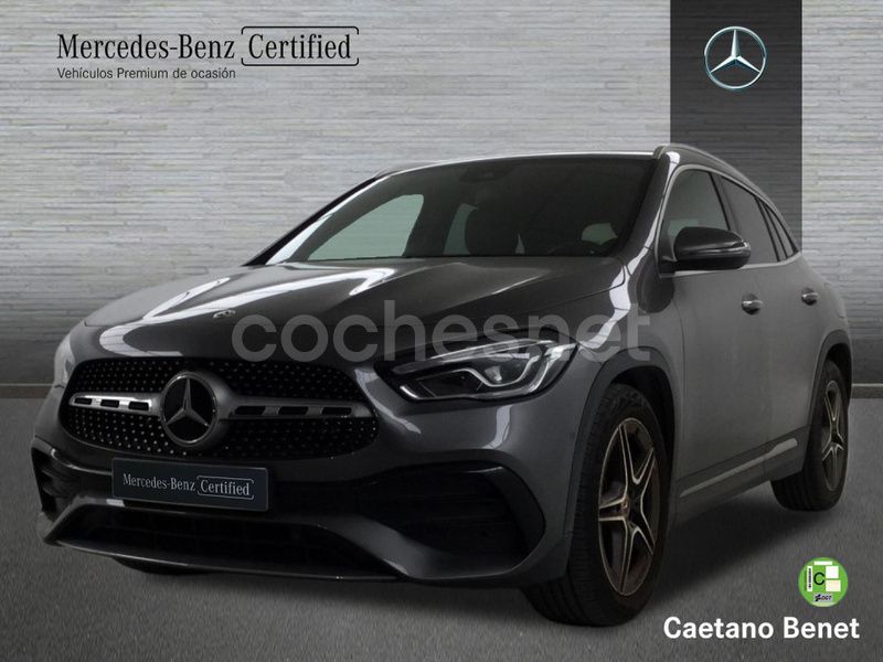Gris / plateado Usado 2021 Mercedes GLA200 AMG line SUV | 36.900 € (Precio justo) - Imagen 1/4