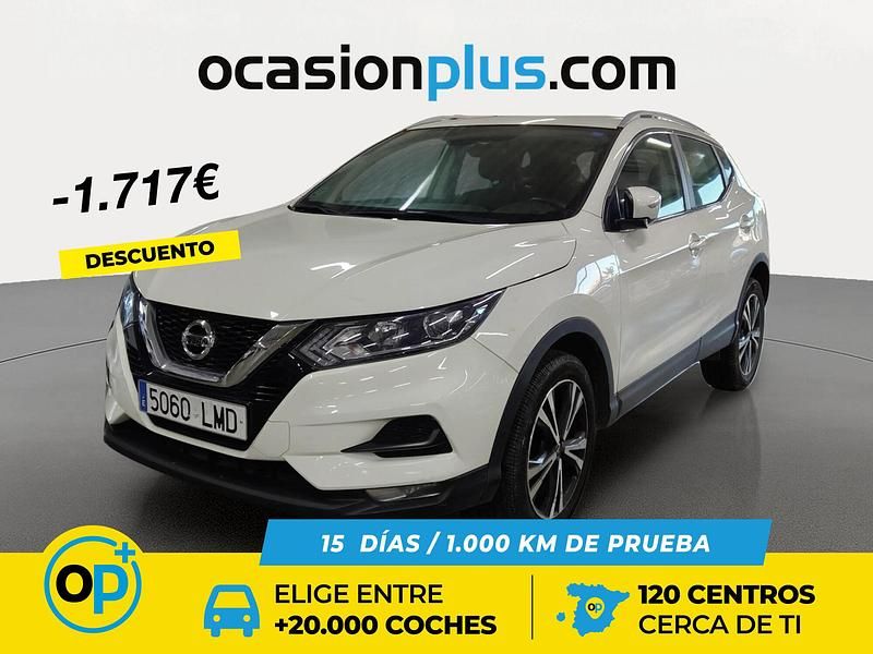 Blanco Usado 2021 Nissan Qashqai Acenta SUV | 18.490 € (Precio justo) - Imagen 1/4