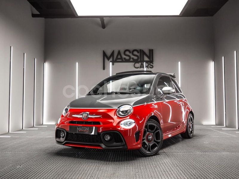 Rojo Usado 2021 Abarth 595C Turismo Descapotable | 18.999 € (Precio justo) - Imagen 1/4