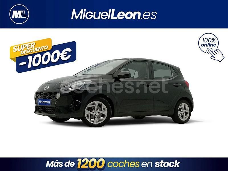 Negro Usado 2023 Hyundai i10 Utilitario | 12.985 € (Precio justo) - Imagen 1/3