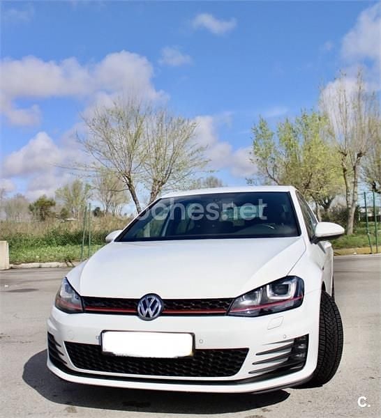 Usado VW Golf VII GTI 220 CV (161 kW) 2014 Blanco Berlina