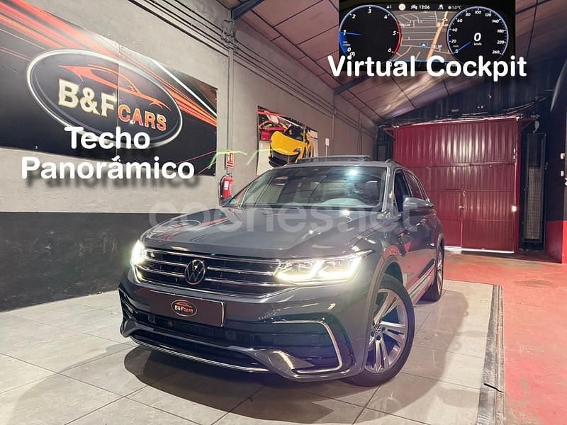 Usado VW Tiguan R-line 150 CV (110 kW) 2023 Gris / plata SUV
