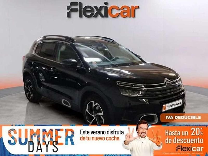 Negro Usado 2021 Citroën C5 Aircross Shine SUV | 16.790 € (Precio justo) - Imagen 1/4