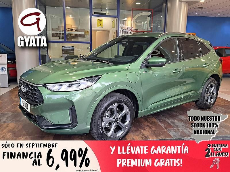 Verde Usado 2024 Ford Kuga ST-Line SUV | 28.890 € (Precio justo) - Imagen 1/4