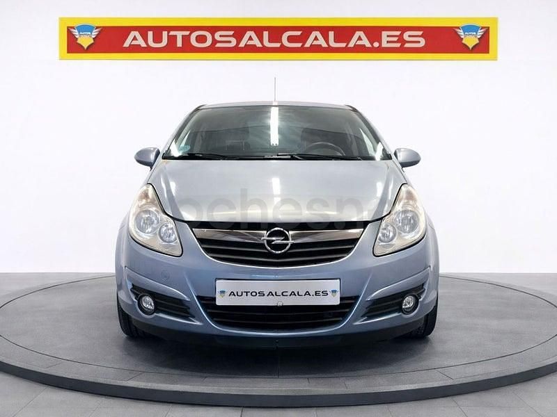 Usado Opel Corsa Selective 85 CV (62 kW) 2015 Azul Utilitario