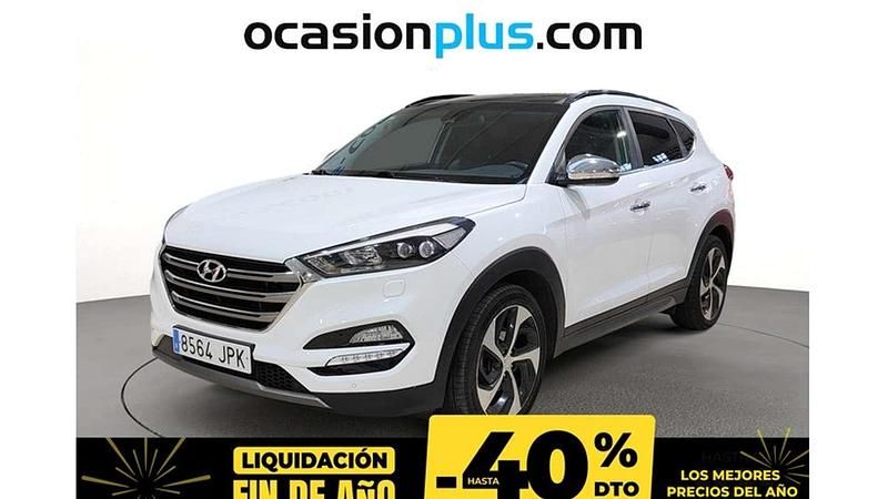 Blanco Usado 2016 Hyundai Tucson Style SUV | 21.350 € (Caro) - Imagen 1/4