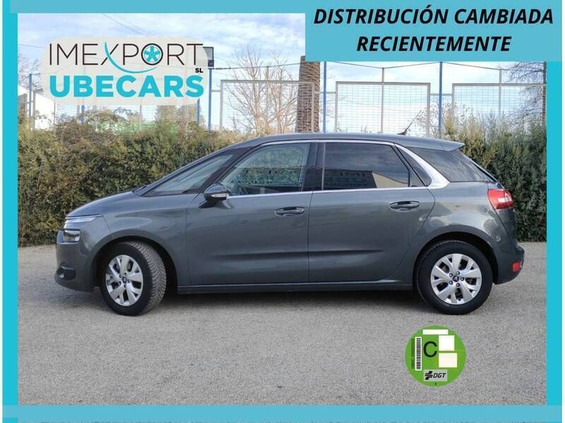 Gris Usado 2016 Citroën C4 Intensive Monovolumen | 9500 € (Buen precio) - Imagen 1/4