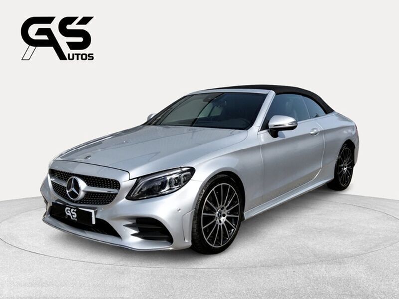 Gris Usado 2019 Mercedes C220 Descapotable | 33.999 € (Precio justo) - Imagen 1/2