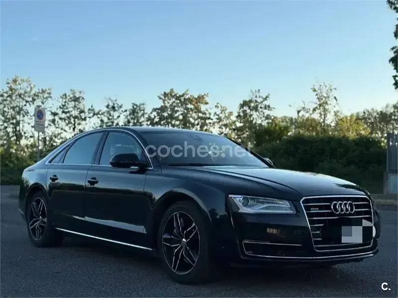 Usado Audi A8 258 CV (189 kW) 2014 Negro Berlina