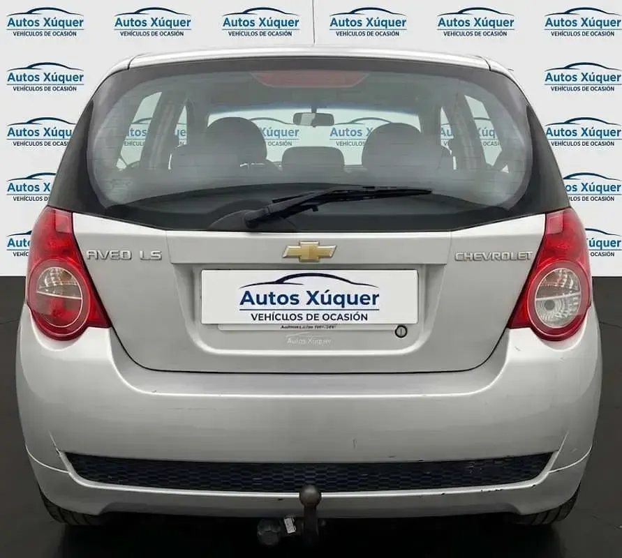 Usado Chevrolet Aveo LT 84 CV (61 kW) 2010 Gris Utilitario