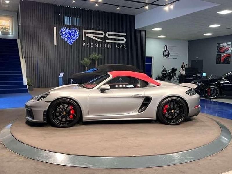 Usado Porsche 718 Spyder 420 CV (308 kW) 2020 Plateado Descapotable