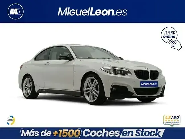 Usado BMW 218 Performance 150 CV (110 kW) 2017 Blanco Berlina