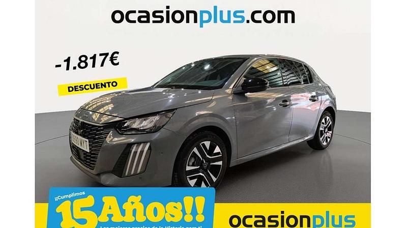 Gris Usado 2025 Peugeot 208 Allure Utilitario | 18.173 € (Buen precio) - Imagen 1/4